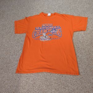 2008 Florida Gators UF BCS Championship T Shirt Medium College Football Sports